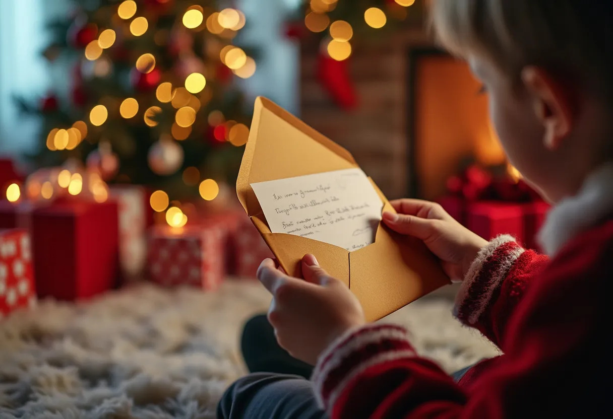 père noël  lettre